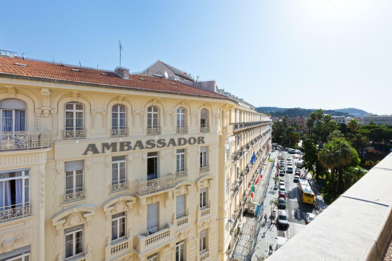 Wohnung Zentrum-Strand Niza Exterior foto